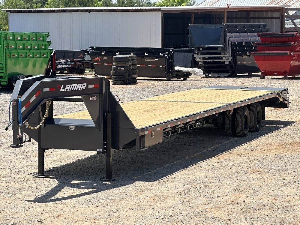 40' FD Gooseneck Mega Ramps 12k Axles Rhino Ramps - 12K MR/Deckover Trailers - Stryker Dealership Group