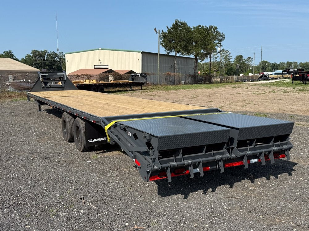 40' FD Gooseneck Mega Ramps 12k Axles Rhino Ramps - Deckover Trailers - Stryker Dealership Group