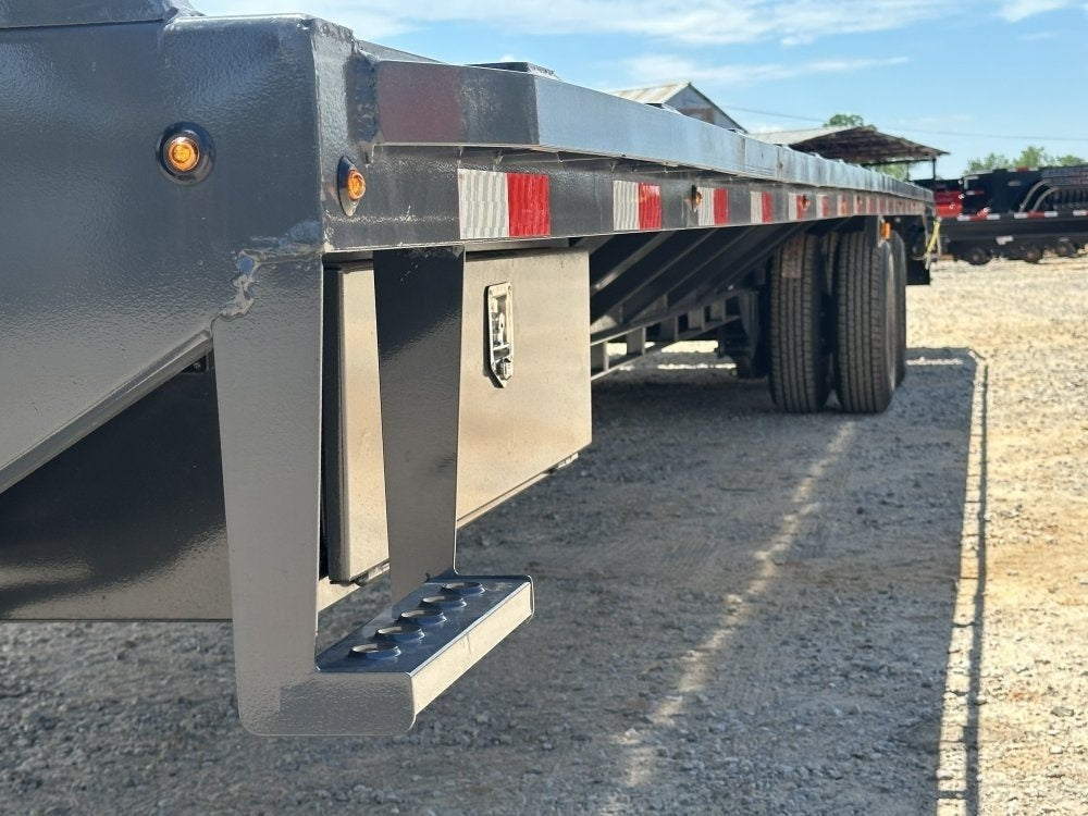 40' FD Gooseneck Mega Ramps 12k Elec/Hyd Hutch Suspension Axles w/ Disc Brakes - Rhino Ramps - Hydra - 12K MR/Deckover Trailers - Stryker Dealership Group