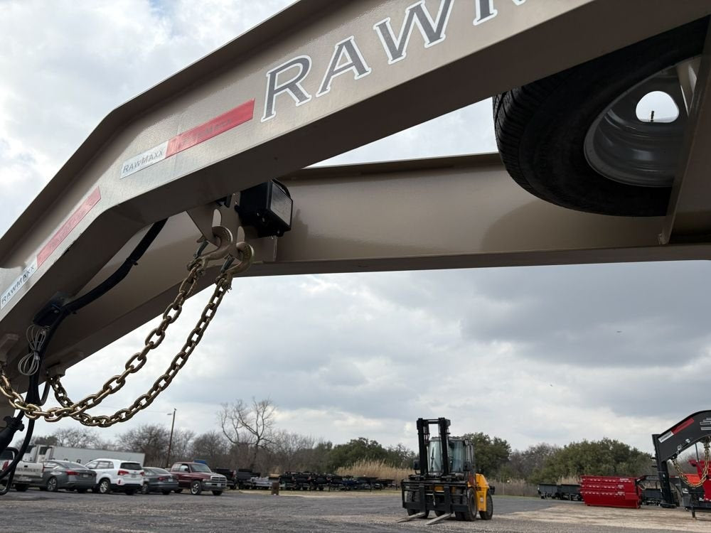 40' FDX Gooseneck 102" Wide (2) 10k Spring Electric Axles Slide Ratches Slide In Ramps Dually - 10K SD DW/Deckover Trailers - Stryker Dealership Group
