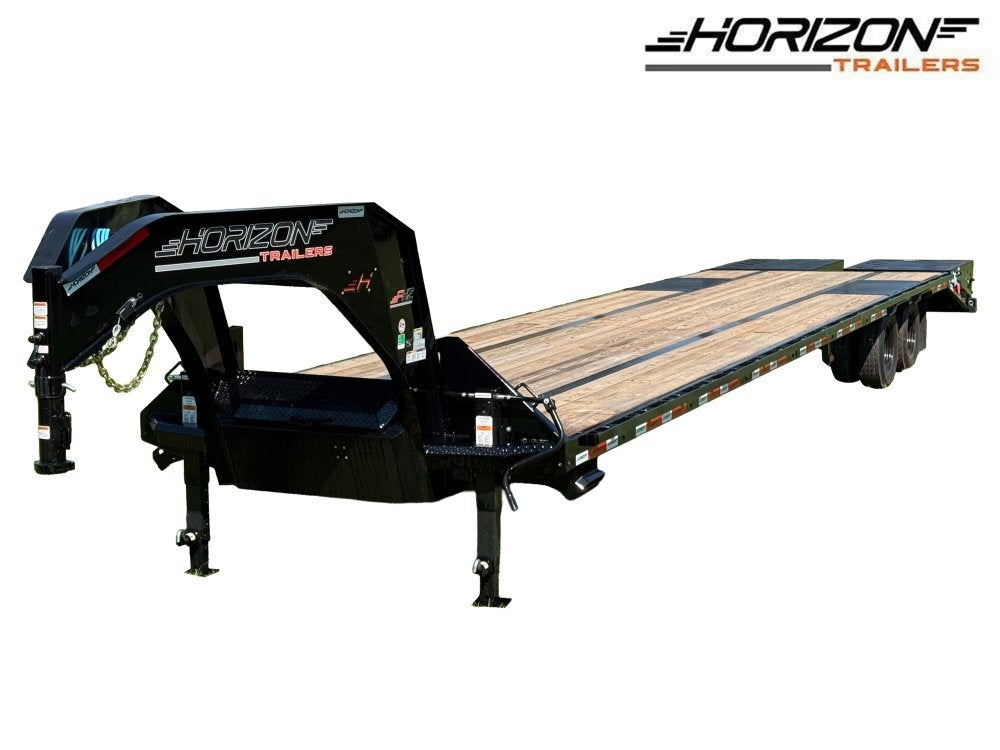 40' FHZ Gooseneck Deckover (2) 10K Axles Mega Ramps - 10K MR DW/Deckover Trailers - Stryker Dealership Group