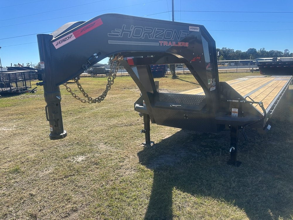 40' FHZ Gooseneck Deckover (2) 10K Axles Mega Ramps - Dual Wheel Deckover/DO 10K MR DW - Stryker Dealership Group