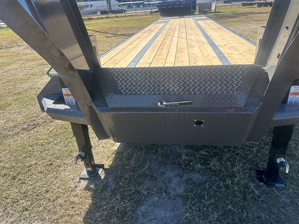 40' FHZ Gooseneck Deckover (2) 10K Axles Mega Ramps - Dual Wheel Deckover/DO 10K MR DW - Stryker Dealership Group