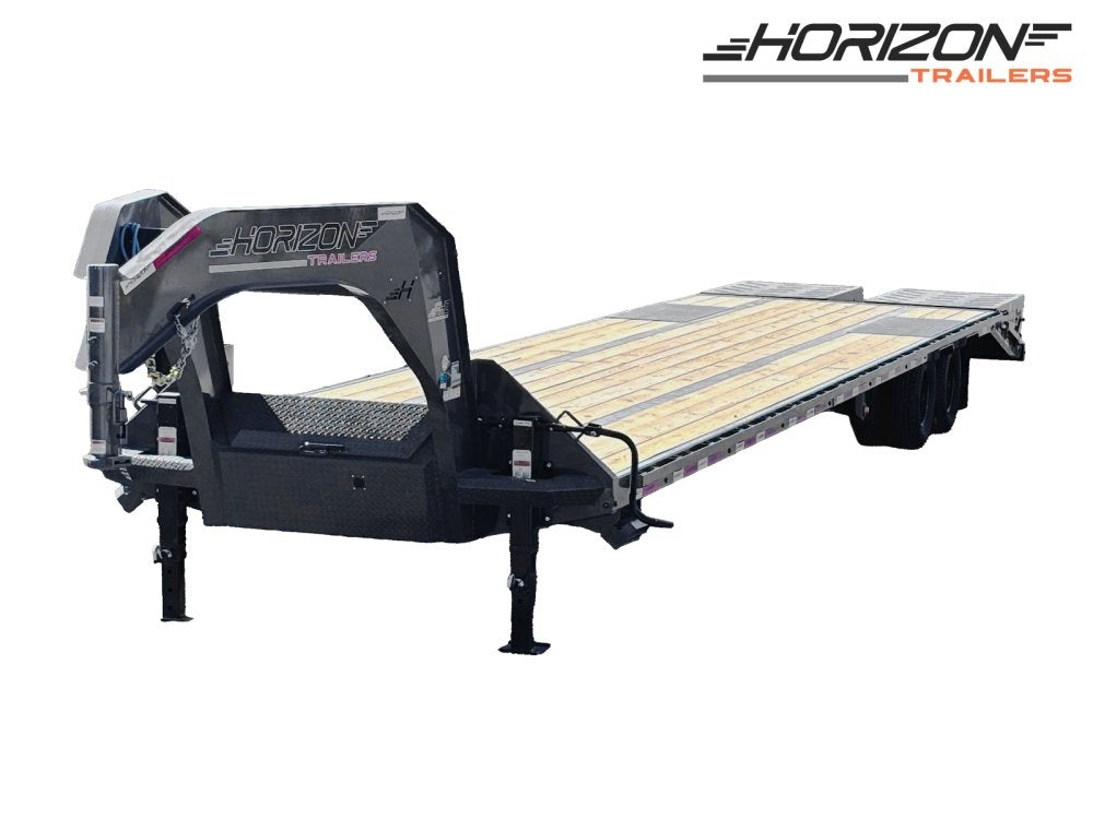 40' FHZ Gooseneck Deckover (2) 10K Axles Mega Ramps - Dual Wheel Deckover/DO 10K MR DW - Stryker Dealership Group