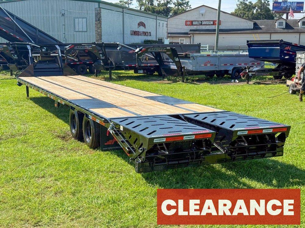 40' FHZ Gooseneck Deckover (2) 10K Axles Mega Ramps - Dual Wheel Deckover - DO 10K MR DW - Stryker Dealership Group