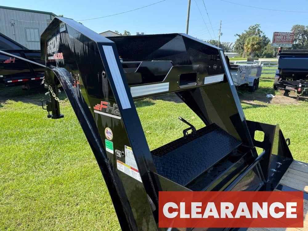 40' FHZ Gooseneck Deckover (2) 10K Axles Mega Ramps - Dual Wheel Deckover - DO 10K MR DW - Stryker Dealership Group