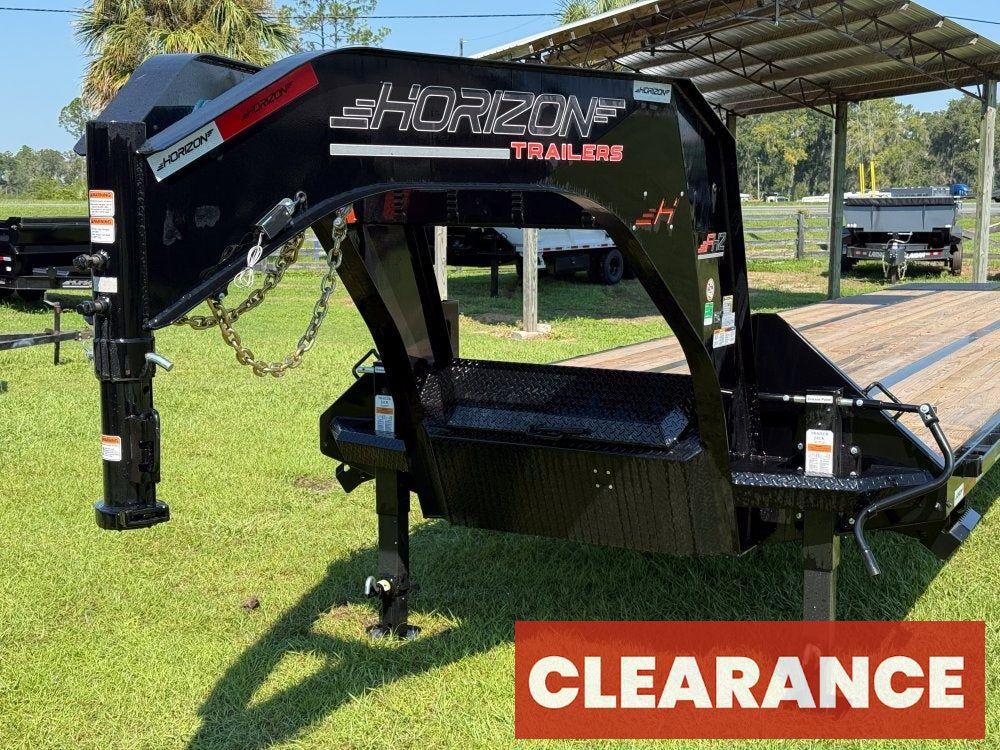 40' FHZ Gooseneck Deckover (2) 10K Axles Mega Ramps - Dual Wheel Deckover - DO 10K MR DW - Stryker Dealership Group