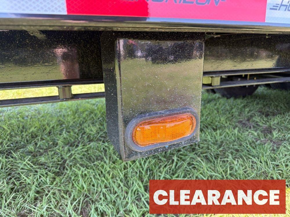 40' FHZ Gooseneck Deckover (2) 10K Axles Mega Ramps - Dual Wheel Deckover - DO 10K MR DW - Stryker Dealership Group