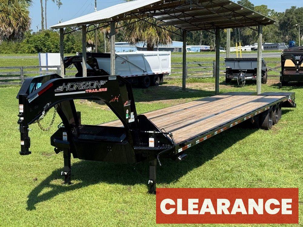 40' FHZ Gooseneck Deckover (2) 10K Axles Mega Ramps - Dual Wheel Deckover - DO 10K MR DW - Stryker Dealership Group