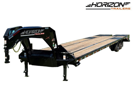 40' FHZ Gooseneck Deckover (2) 10K Axles Mega Ramps - Dual Wheel Deckover/DO 10K MR DW - Stryker Dealership Group