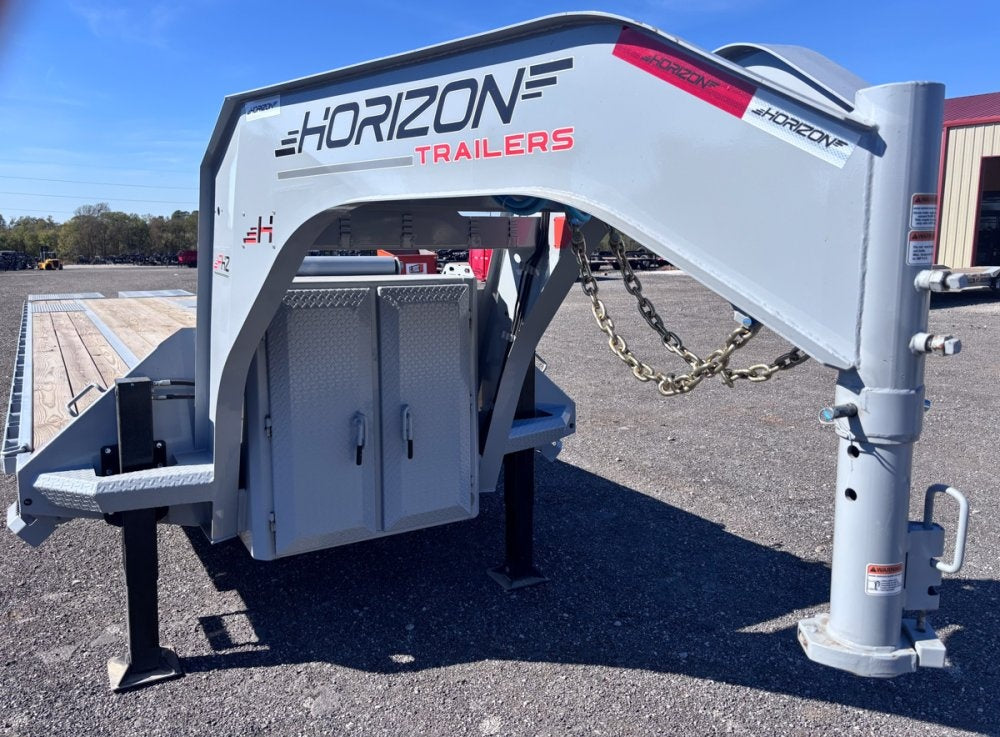 40' FHZ Gooseneck Deckover (2) 10K Axles Mega Ramps - Hydraulic Jacks - Dual Wheel Deckover/DO 10K MR DW - Stryker Dealership Group