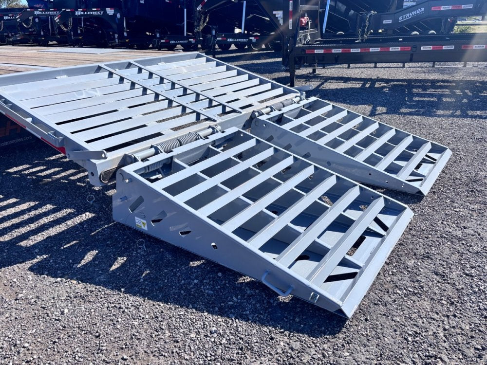 40' FHZ Gooseneck Deckover (2) 10K Axles Mega Ramps - Hydraulic Jacks - Dual Wheel Deckover/DO 10K MR DW - Stryker Dealership Group