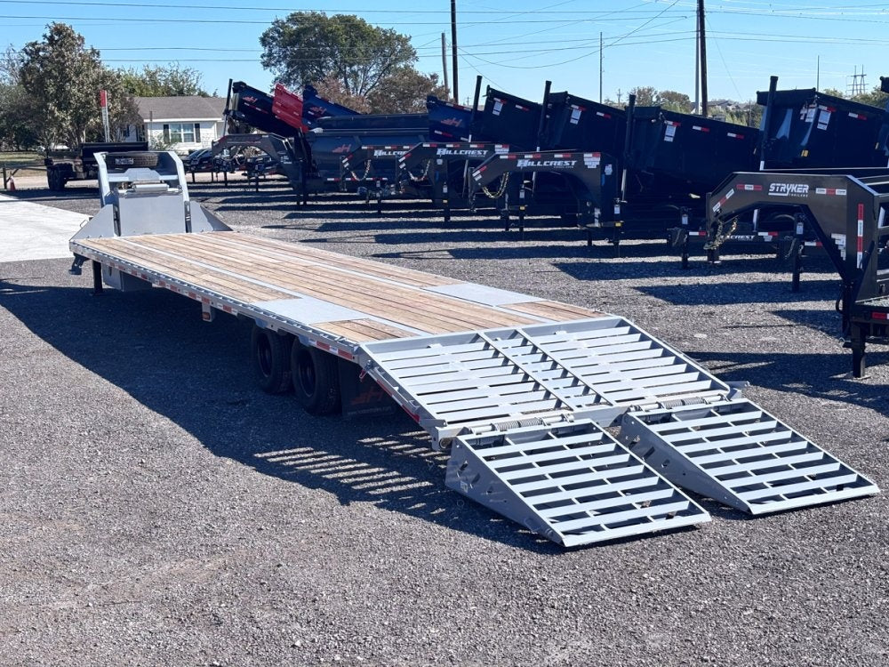 40' FHZ Gooseneck Deckover (2) 10K Axles Mega Ramps - Hydraulic Jacks - Dual Wheel Deckover/DO 10K MR DW - Stryker Dealership Group