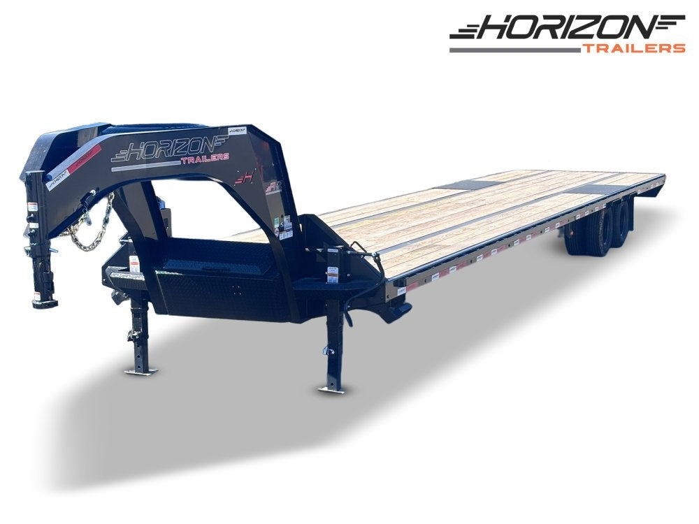 40' FHZ Gooseneck Deckover (2) 10K Axles Straight Deck - Dual Wheel Deckover/DO 10K SD DW - Stryker Dealership Group