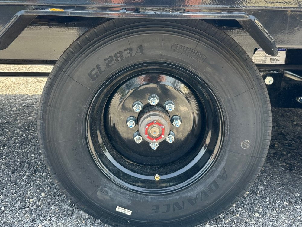 40' FHZ Gooseneck Deckover (2) 10K Axles Super Single 18 Ply Tires Meg Ramps - 10K MR SS/Deckover Trailers - Stryker Dealership Group