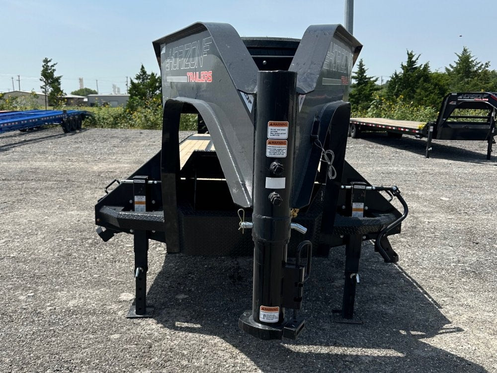 40' FHZ Gooseneck Deckover (2) 10K Axles Super Single 18 Ply Tires Meg Ramps - 10K MR SS/Deckover Trailers - Stryker Dealership Group