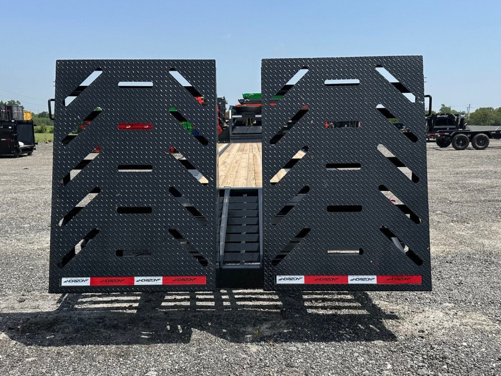 40' FHZ Gooseneck Deckover (2) 10K Axles Super Single 18 Ply Tires Meg Ramps - 10K MR SS/Deckover Trailers - Stryker Dealership Group
