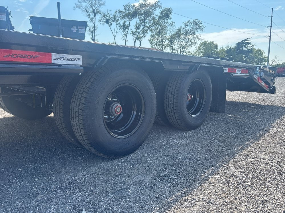 40' FHZ Gooseneck Deckover (2) 12K Axles Mega Ramps 25.9 GVWR, Hydraulic Jacks - Dual Wheel Deckover/DO 12K MR - Stryker Dealership Group