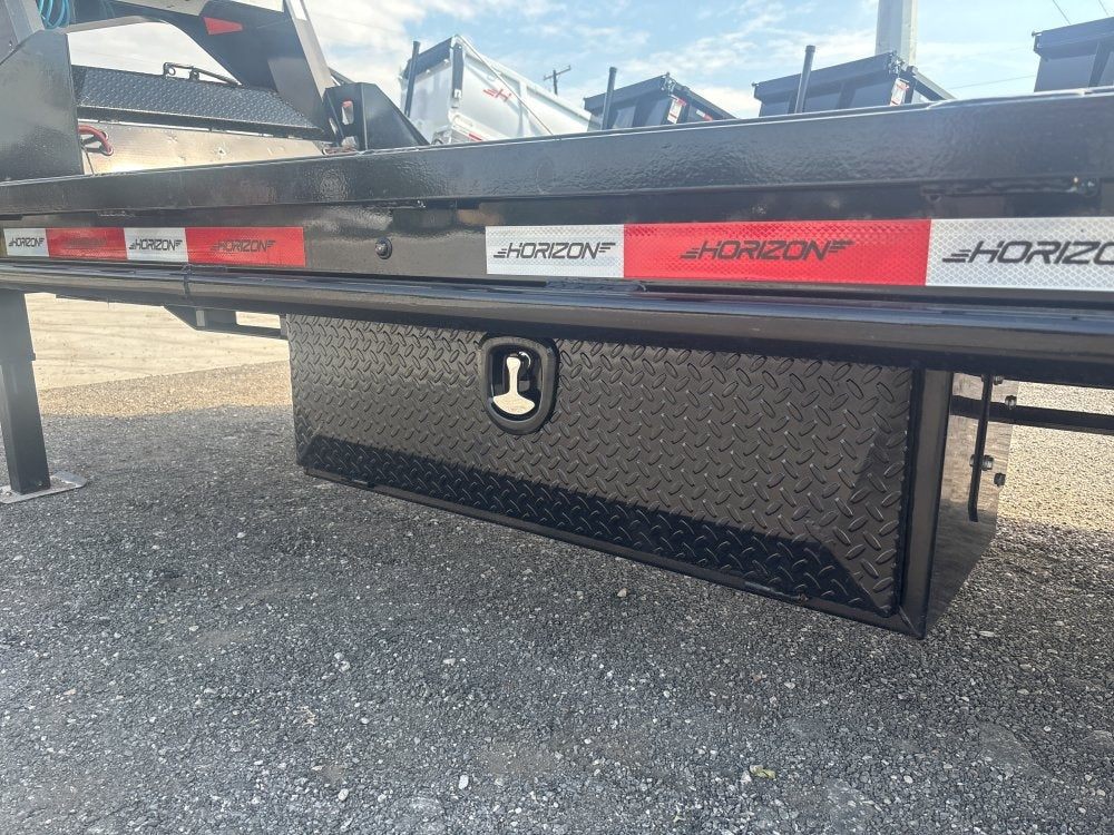 40' FHZ Gooseneck Deckover (2) 12K Axles Mega Ramps 25.9 GVWR, Hydraulic Jacks - Dual Wheel Deckover/DO 12K MR - Stryker Dealership Group