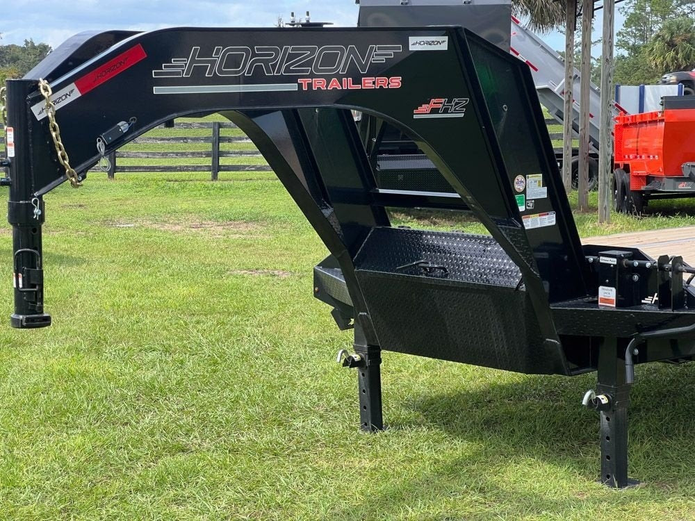 40' FHZ Gooseneck Deckover (2) 12K Axles Straight Deck 25.9 GVWR - 12K SD/Deckover Trailers - Stryker Dealership Group