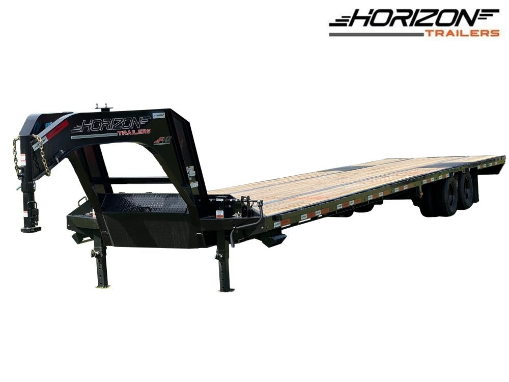 40' FHZ Gooseneck Deckover (2) 12K Axles Straight Deck 25.9 GVWR - Dual Wheel Deckover/DO 12K SD - Stryker Dealership Group