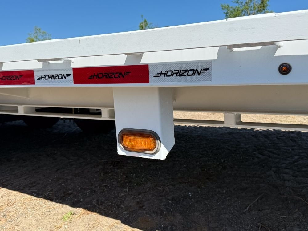 40' FHZSS Gooseneck Deckover (2) 10K Axles Super Single 18 Ply Tires Mega Ramps - Deckover Trailers/Hotshot - Stryker Dealership Group