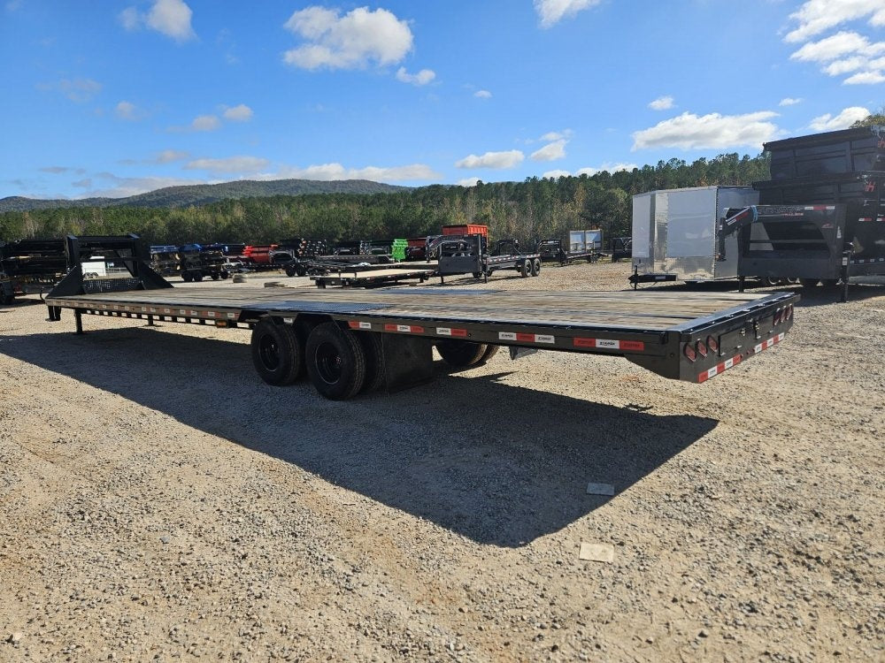 40' Flatbed Gooseneck 20k GVWR 10k Axles Straight Deck Dually - Heavy Duty Deckover/DO 10K SD DW - Stryker Dealership Group