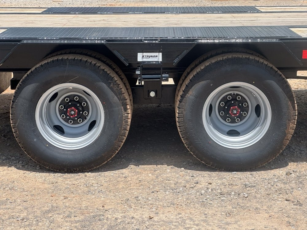 40' Flatbed Gooseneck 20k GVWR 10k Axles Straight Deck Dually - Deckover Trailers - Stryker Dealership Group