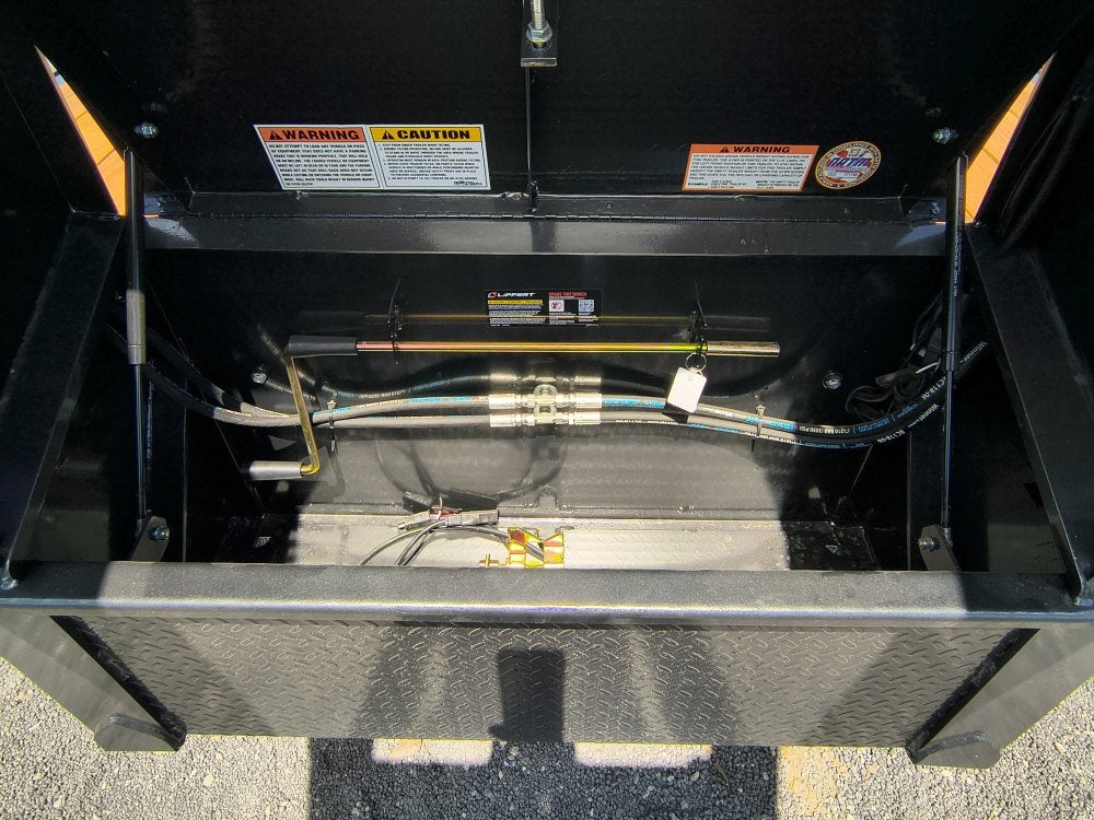 40' FMAX GN Deckover Trailer - (2) 16k Axles - Hydraulic Dove - 16K MR/Deckover Trailers - Stryker Dealership Group