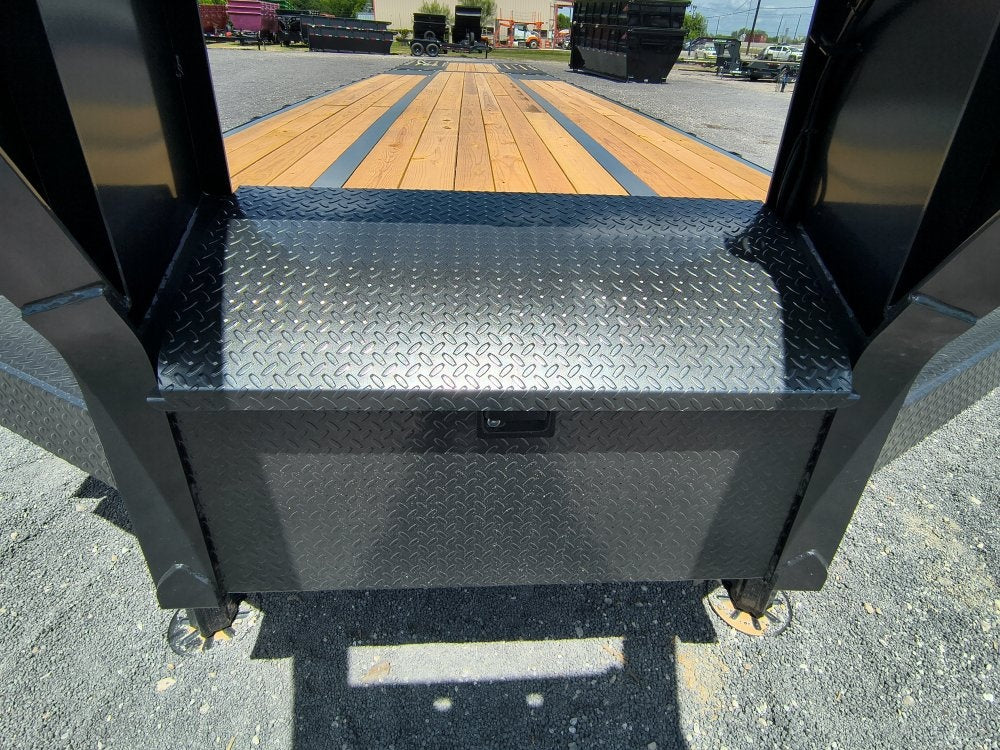 40' FMAX GN Deckover Trailer - (2) 16k Axles - Hydraulic Dove - 16K MR/Deckover Trailers - Stryker Dealership Group