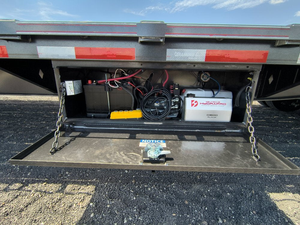 40' FMAX GN Deckover Trailer - (2) 16k Axles - Hydraulic Dove - 16K MR/Deckover Trailers - Stryker Dealership Group