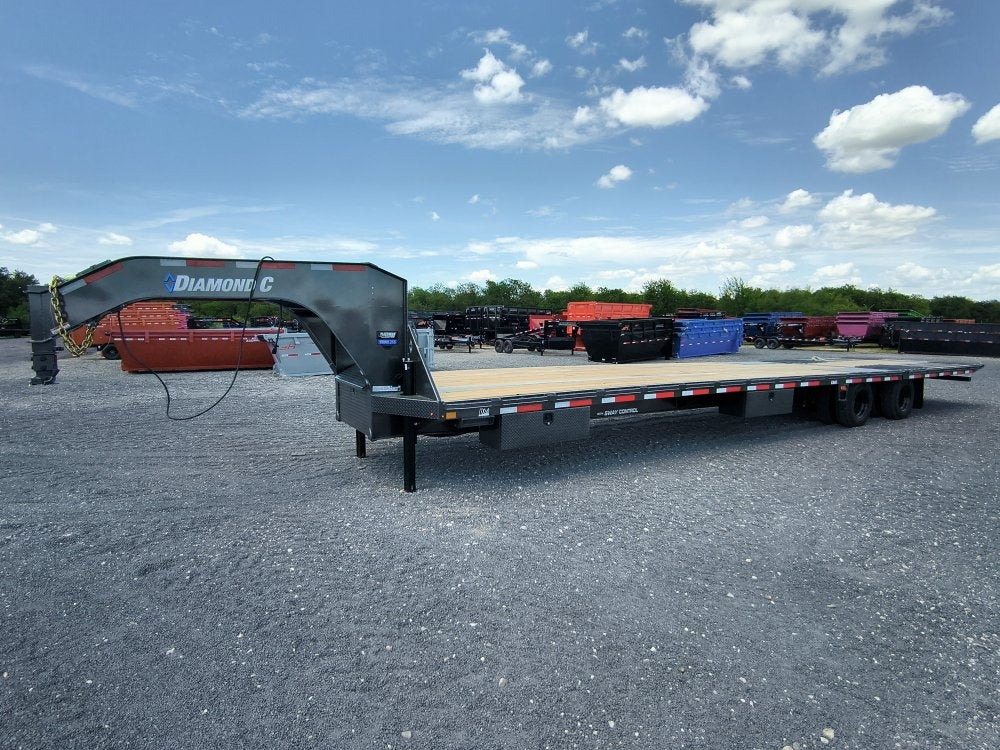 40' FMAX GN Deckover Trailer - (2) 16k Axles - Hydraulic Dove - 16K MR/Deckover Trailers - Stryker Dealership Group