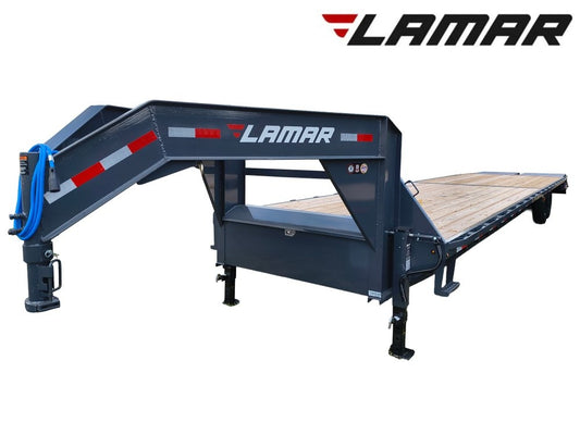 40' FS Gooseneck Mega Ramps 7k Axles 14 Ply Tires with Spare - 7K MR/Deckover Trailers - Stryker Dealership Group