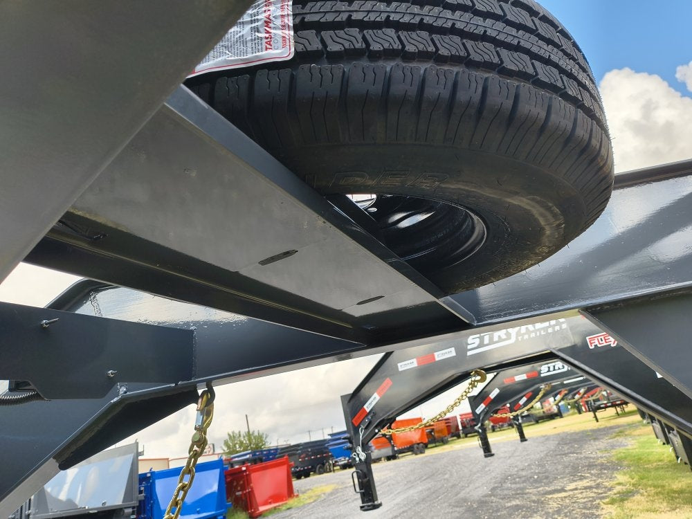 40' FS Gooseneck Mega Ramps 7k Axles 14 Ply Tires with Spare - 7K MR/Deckover Trailers - Stryker Dealership Group