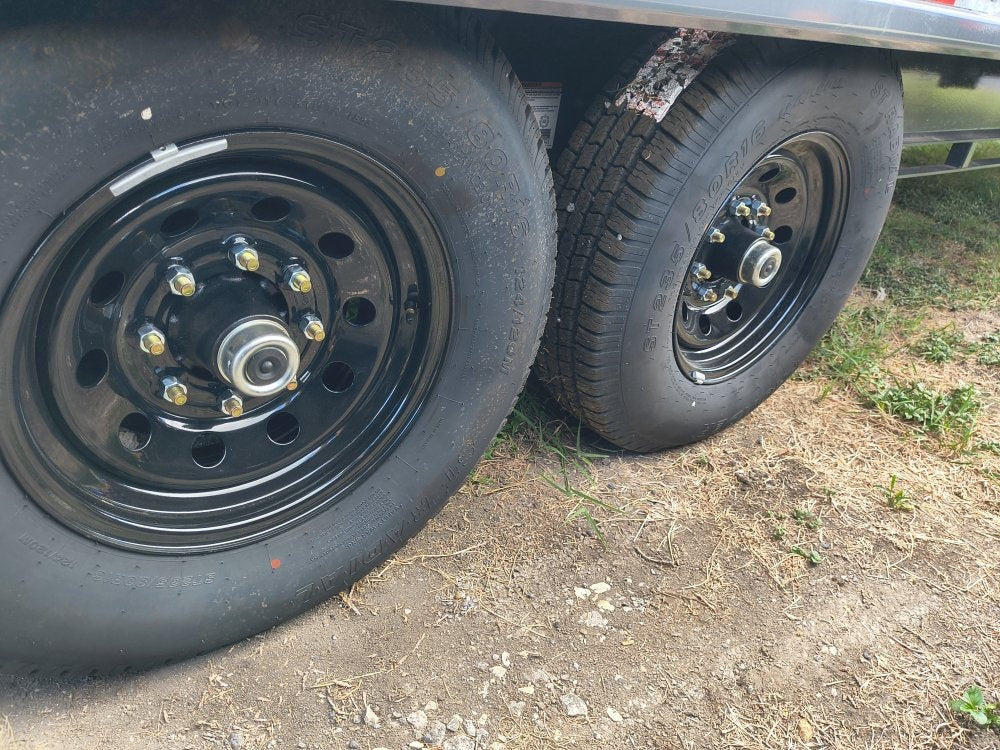 40' FS Gooseneck Mega Ramps 7k Axles 14 Ply Tires with Spare - 7K MR/Deckover Trailers - Stryker Dealership Group