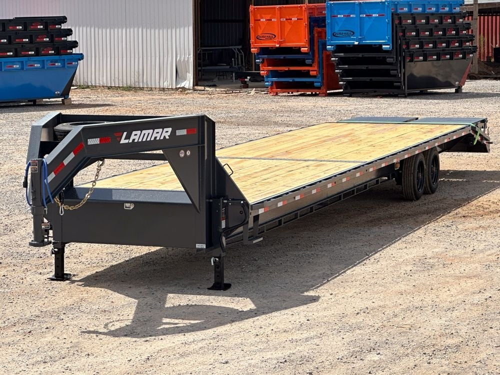 40' FS Gooseneck Mega Ramps 8k Axles 16 Ply Tires with Spare - Deckover Trailers/Hotshot - Stryker Dealership Group