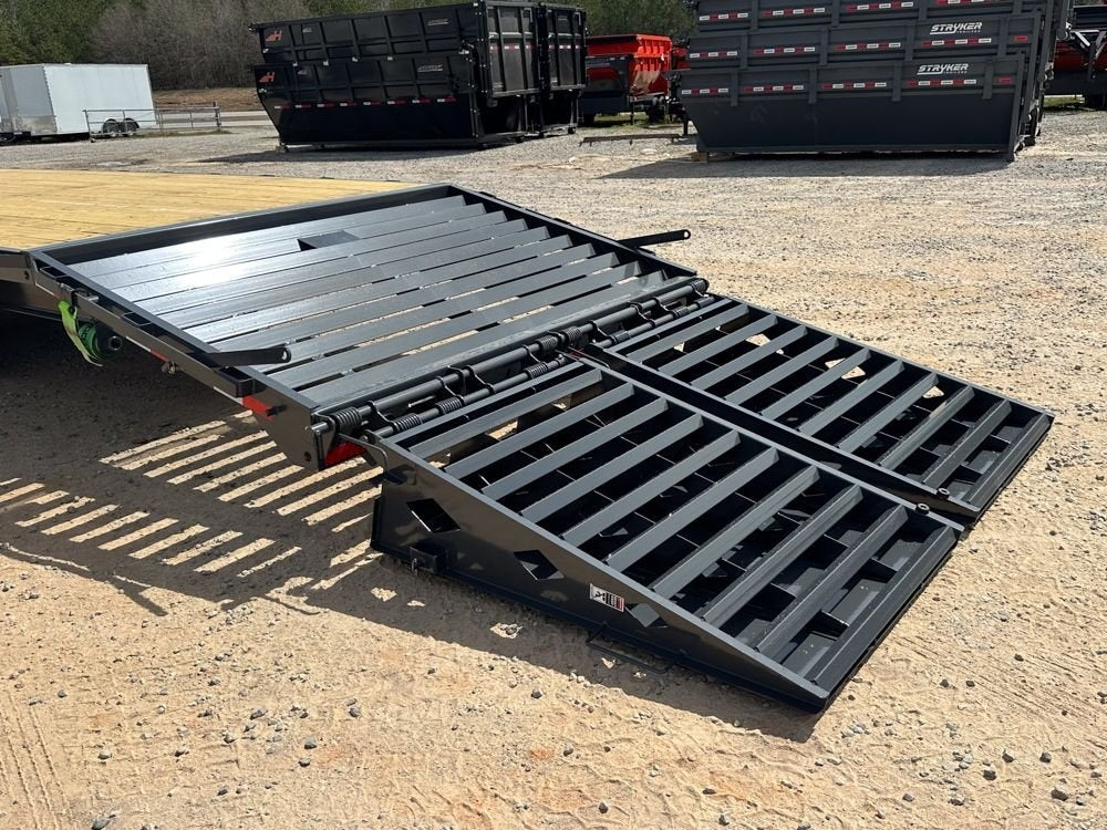 40' FS Gooseneck Mega Ramps 8k Axles 16 Ply Tires with Spare - Deckover Trailers/Hotshot - Stryker Dealership Group