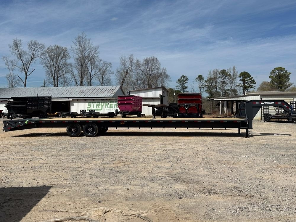 40' FS Gooseneck Mega Ramps 8k Axles 16 Ply Tires with Spare - Deckover Trailers/Hotshot - Stryker Dealership Group
