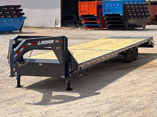 40' FS Gooseneck Mega Ramps 8k Axles 16 Ply Tires with Spare - Deckover Trailers/Hotshot - Stryker Dealership Group