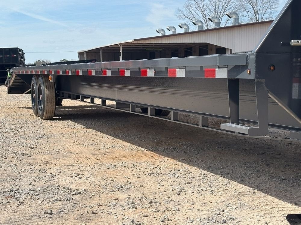 40' FS Gooseneck Mega Ramps 8k Axles 16 Ply Tires with Spare - 8K MR/Deckover Trailers - Stryker Dealership Group