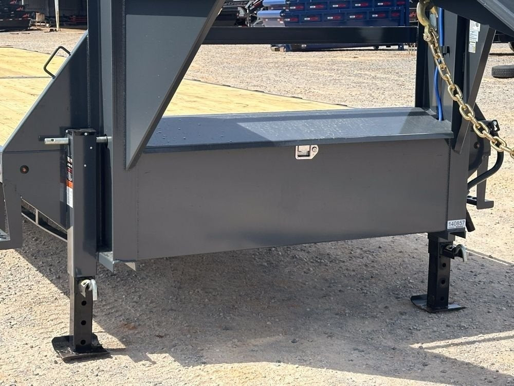 40' FS Gooseneck Mega Ramps 8k Axles 16 Ply Tires with Spare - 8K MR/Deckover Trailers - Stryker Dealership Group