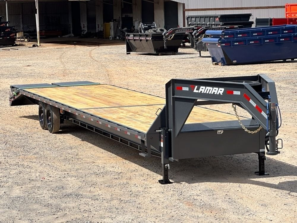 40' FS Gooseneck Mega Ramps 8k Axles 16 Ply Tires with Spare - 8K MR/Deckover Trailers - Stryker Dealership Group