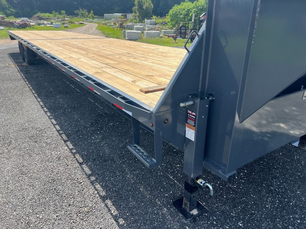 40' FS Gooseneck Straight Deck 8k Axles 16 Ply Tires with Spare - 8K SD/Deckover Trailers - Stryker Dealership Group