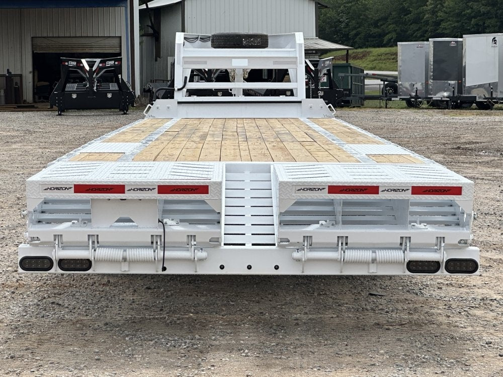 40' FTZ Gooseneck (2) 7k Axles Mega 14k GVWR 14ply Tires - I-Beam Bridge Upgrade - 7K MR/Deckover Trailers - Stryker Dealership Group