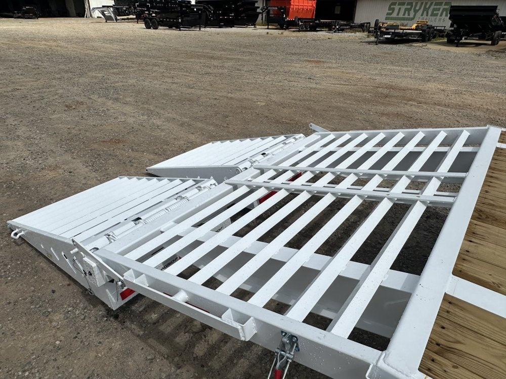 40' FTZ Gooseneck (2) 7k Axles Mega 14k GVWR 14ply Tires - I-Beam Bridge Upgrade - 7K MR/Deckover Trailers - Stryker Dealership Group