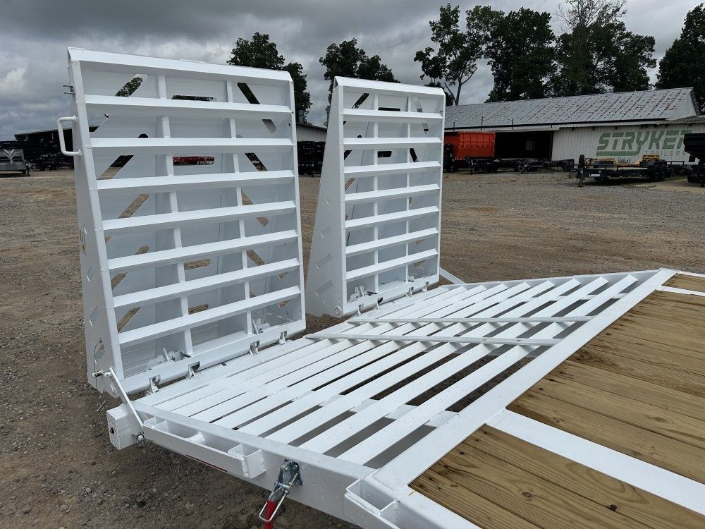 40' FTZ Gooseneck (2) 7k Axles Mega 14k GVWR 14ply Tires - I-Beam Bridge Upgrade - 7K MR/Deckover Trailers - Stryker Dealership Group