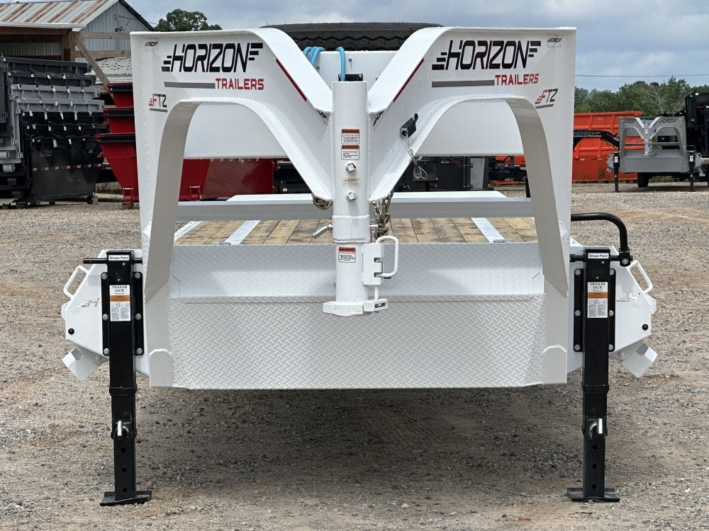40' FTZ Gooseneck (2) 7k Axles Mega 14k GVWR 14ply Tires - I-Beam Bridge Upgrade - 7K MR/Deckover Trailers - Stryker Dealership Group