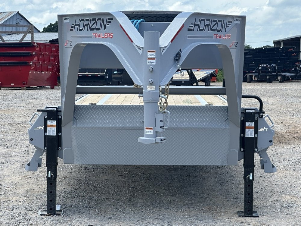 40' FTZ Gooseneck (2) 7k Axles Mega 14k GVWR 14ply Tires - I-Beam Bridge Upgrade - 7K MR/Deckover Trailers - Stryker Dealership Group