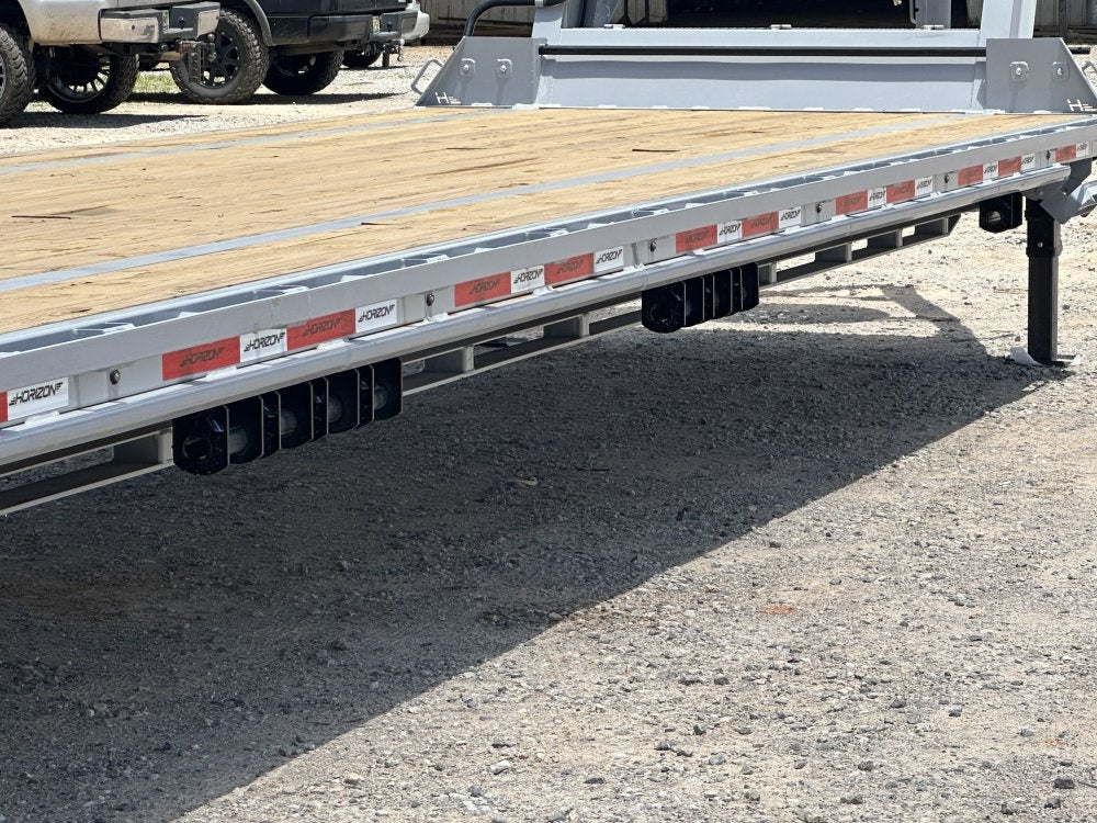 40' FTZ Gooseneck (2) 7k Axles Mega 14k GVWR 14ply Tires - I-Beam Bridge Upgrade - 7K MR/Deckover Trailers - Stryker Dealership Group
