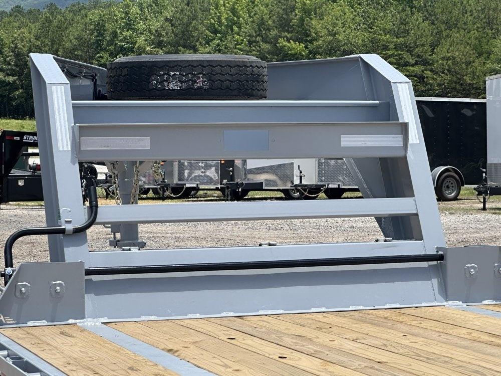 40' FTZ Gooseneck (2) 7k Axles Mega 14k GVWR 14ply Tires - I-Beam Bridge Upgrade - 7K MR/Deckover Trailers - Stryker Dealership Group